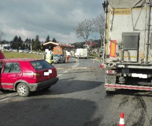 Wypadek w Domaradzu