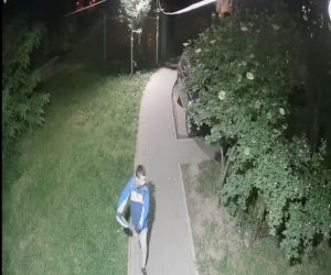 Chuligan niszczy samochody mieszkańcom Woli