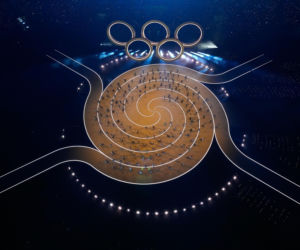 Ceremonia otwarcia IO Mediolan-Cortina d'Ampezzo