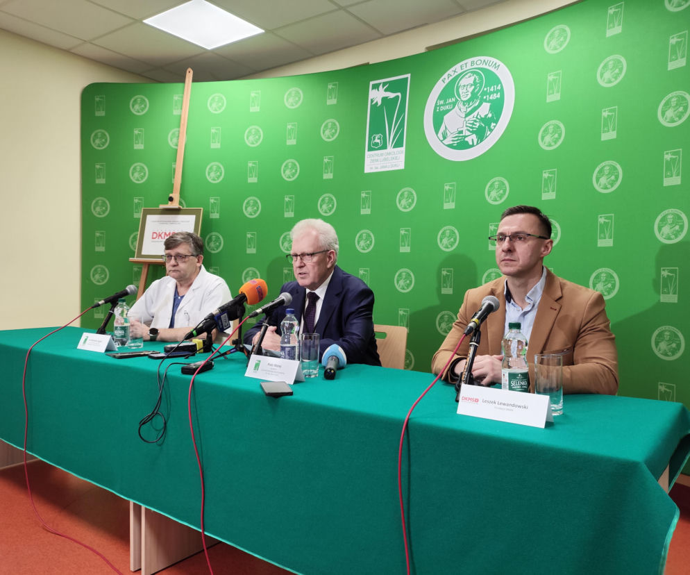 COZL z nowym sprzętem od DKMS. To poprawiło jakość funkcjonowania pacjentów