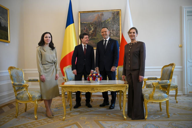 Marta Nawrocka w niecodziennej odsłonie w Rumunii. Postawiła na zaskakujące połączenie