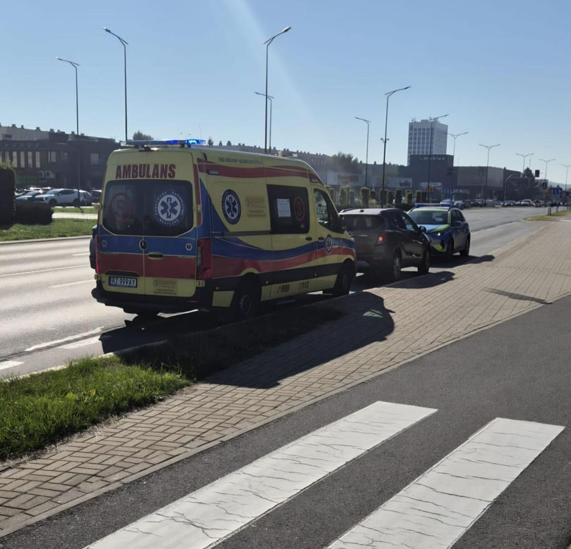 Wypadek w Rzeszowie. Ranny 12-latek