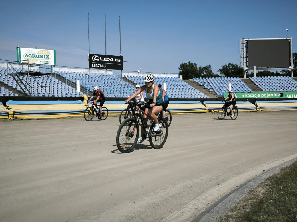 Rowerowa stolica Polski na stadionie 