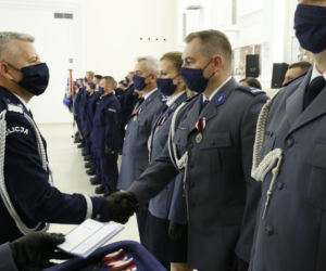 Lubelska policja ma nowych funkcjonariuszy. Ślubowanie w Lublinie