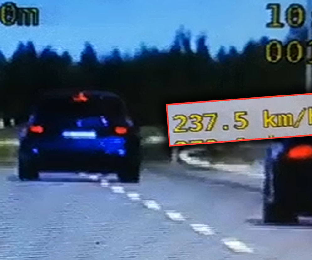 Pirat z BMW gnał na złamanie karku