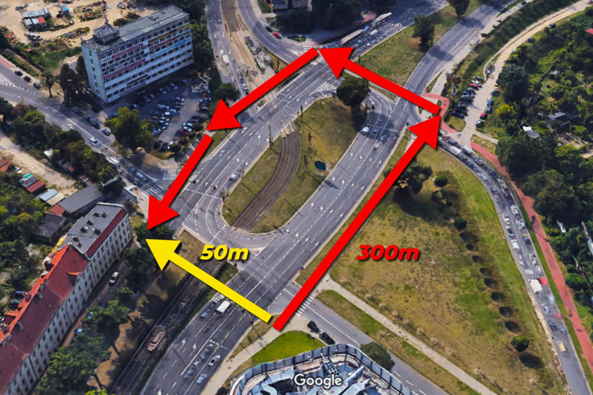 Plac Szyrockiego jest przekleństwem pieszych. Radny interweniuje