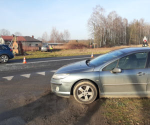 Zderzenie w Kałdunach.