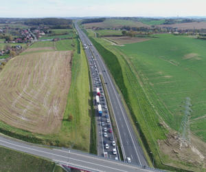 Korek-gigant na autostradzie A4 w Małopolsce