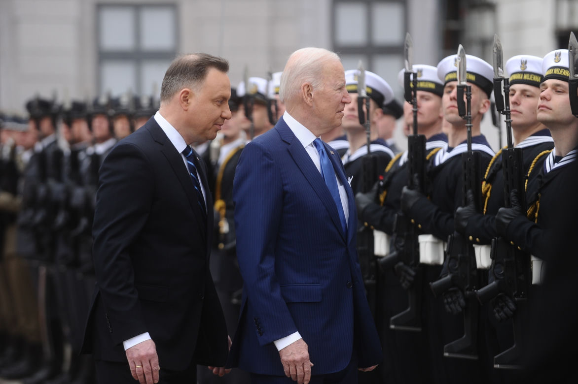 Joe Biden w Pałacu Prezydenckim