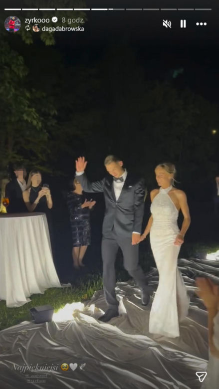 Maria Stenzel wzięła ślub z Mateuszem Żyro