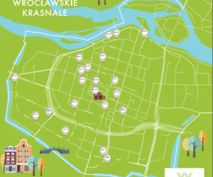 Mapa krasnali w konkursowych kreacjach