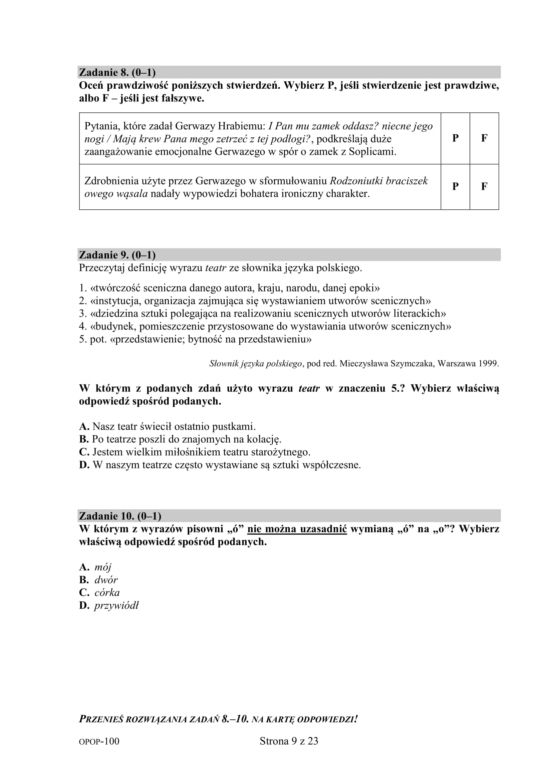 Próbny egzamin ósmoklasisty 2020! Wyciekły arkusze CKE
