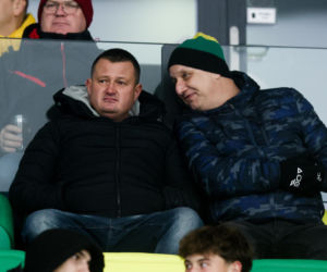 Kibice GKS Katowice dopingowali piłkarzy w meczu z Pogonią