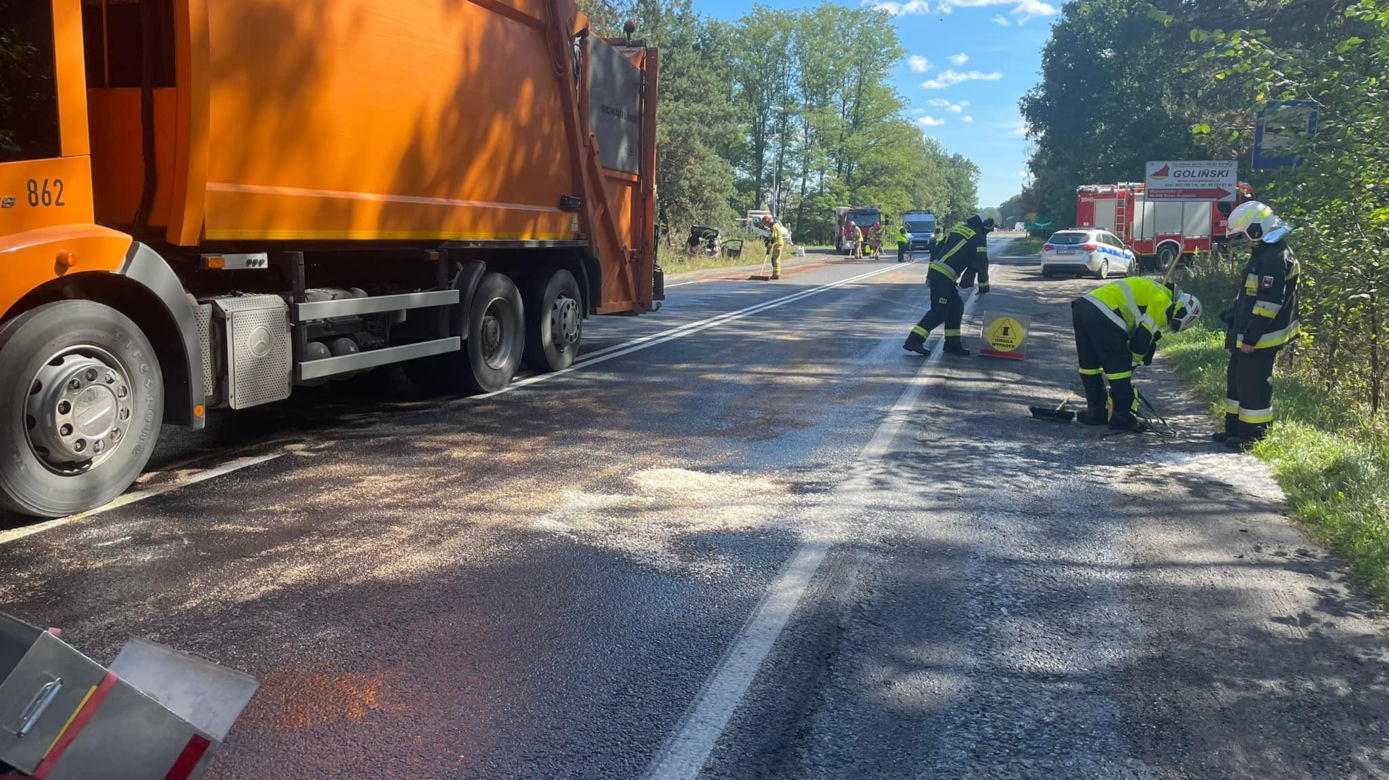 Koszmarny wypadek w Makowiskach! Jedna osoba ranna [ZDJĘCIA]