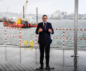 Morawiecki w Porcie Gdynia