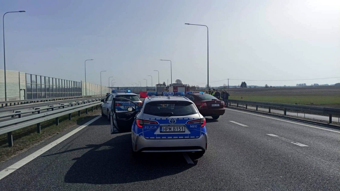 Policja sprawdza auto Gersdorf