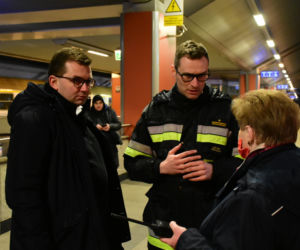 Uchodźcy z Krakowa wyjechali do Niemiec. Czekały na nich specjalne pociągi