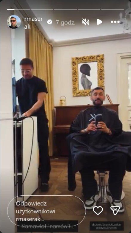 Ale metamorfoza! Rafał Maserak po latach zmienił kolor włosów