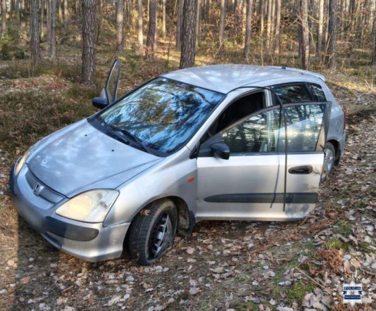 Policyjny pościg w gminie Brody