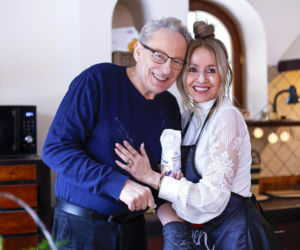 Borkowski w ogniu miłości! Nocne szaleństwa i balony dla żony rozgrzały sieć