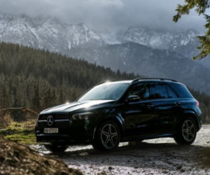 Andrzej Bargiel jeździ Mercedesem GLE 350 de