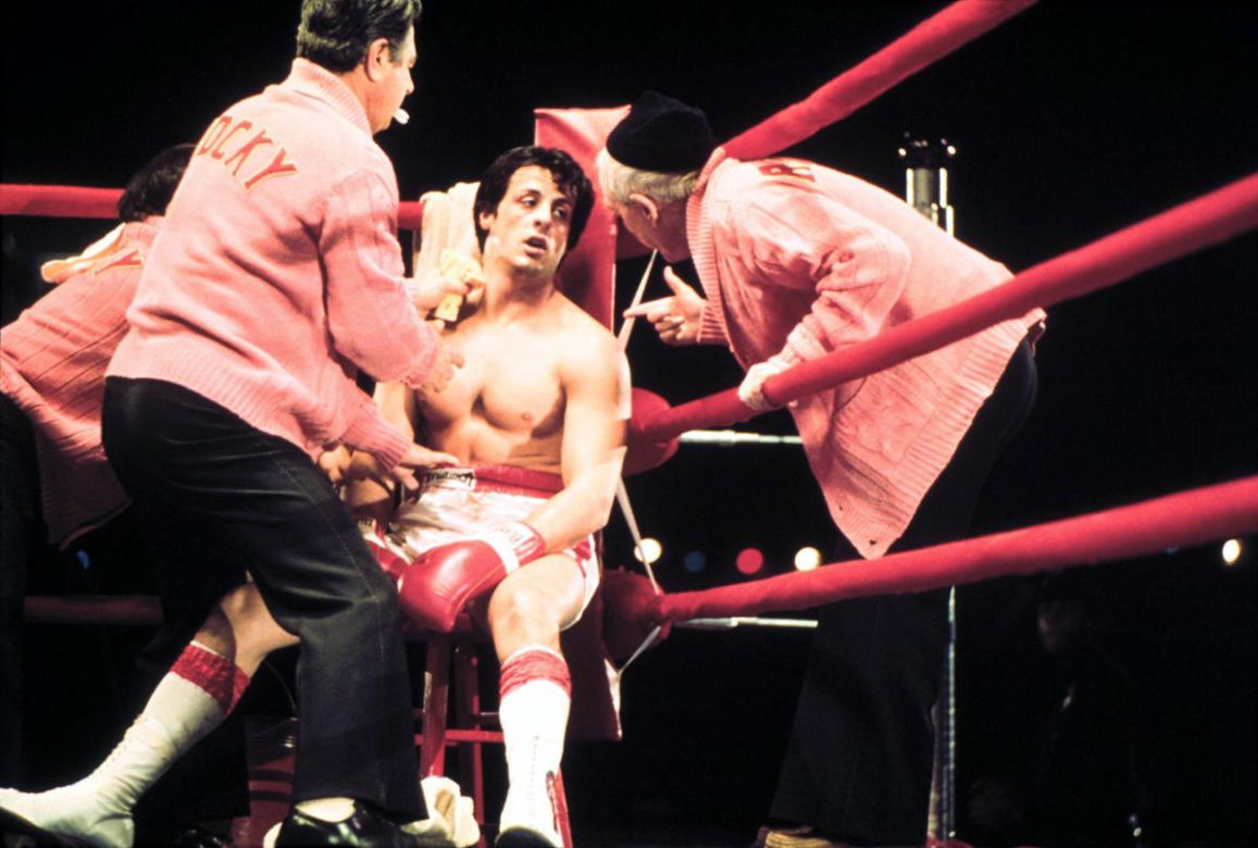 Sylvester Stallone w filmie "Rocky"