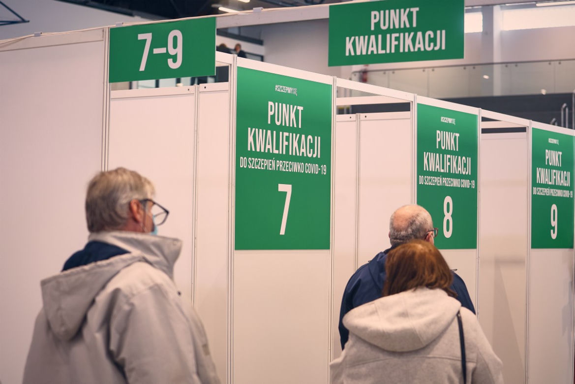 Największy punkt szczepień na Pomorzu