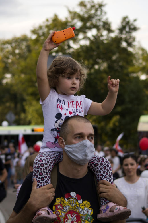 Marsz Solidarni z Białorusią w Białymstoku
