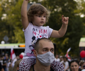 Marsz Solidarni z Białorusią w Białymstoku