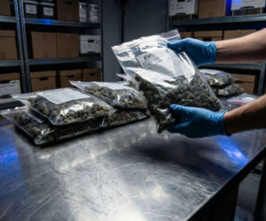 Zatrzymanie w Kcyni. 42-latek wpadł z ponad 30 kilogramami narkotyków