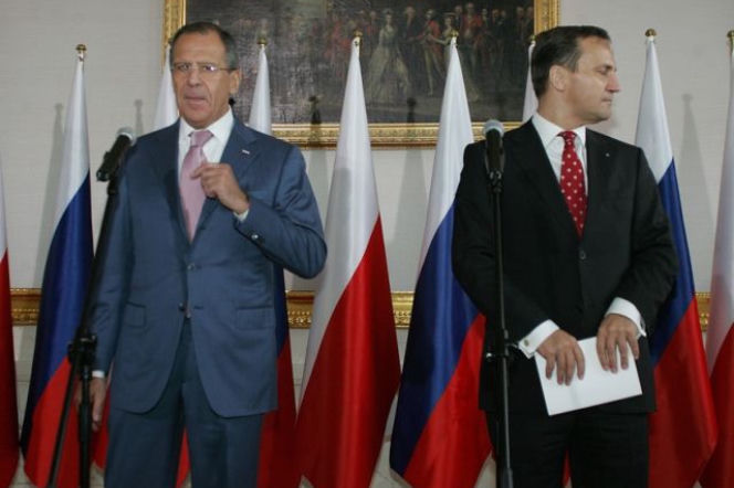 Radosław Sikorski i Siergiej Ławrow