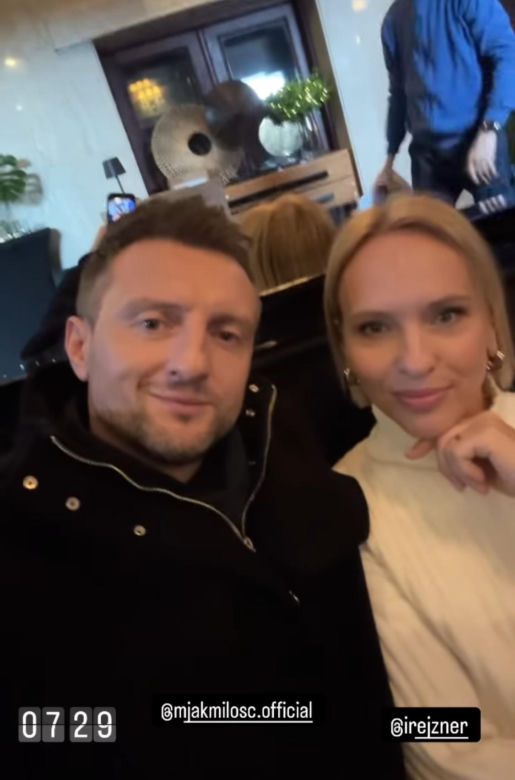 M jak miłość na planie. Dorota (Iwona Rejzner), Bartek (Arkadiusz Smoleński)