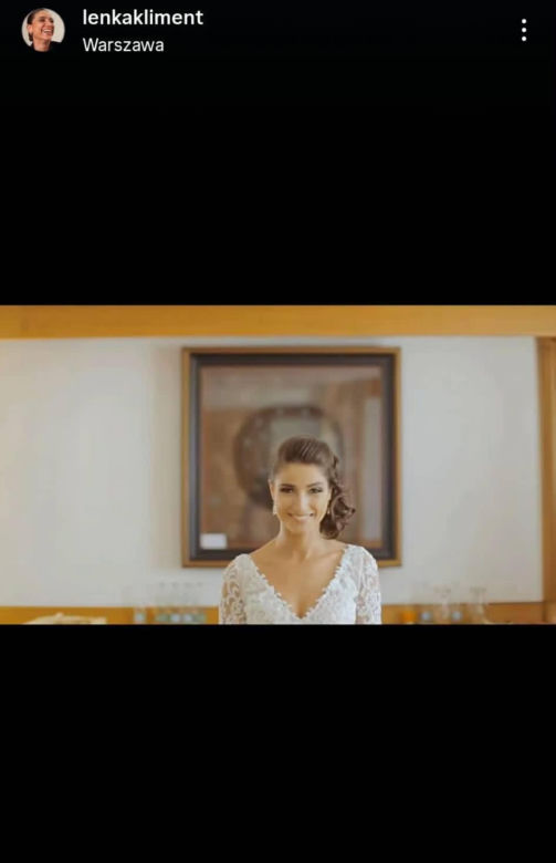 Lenka i Jan Klimentowie 10 lat po slubie