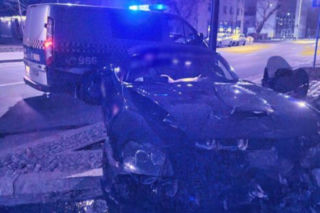 Krew lała się z nosa, ale winę zrzucił na Ukraińca. Rozbity Dodge, nietrzeźwa para i szokujące zeznania