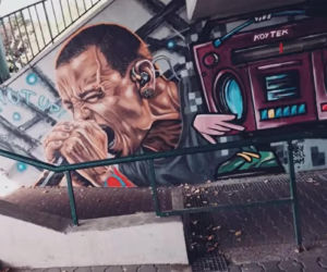 W Polsce powstał mural w hołdzie Chesterowi Benningtonowi z Linkin Park! Gdzie można go zobaczyć?