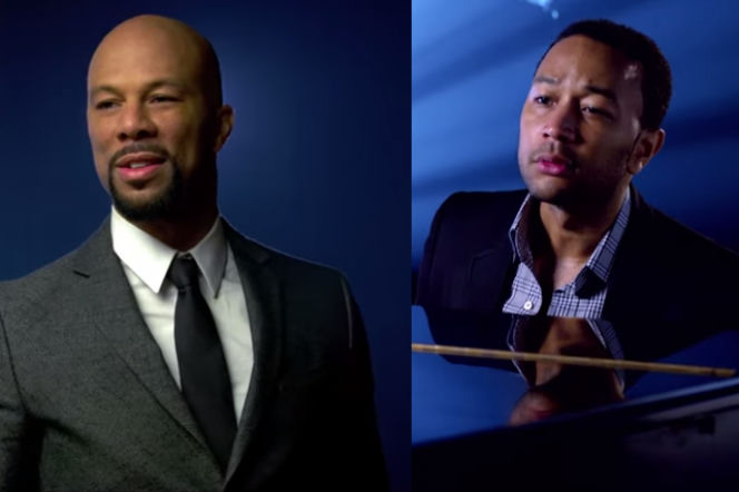 Kadr z teledysku Glory - Common i John Legend