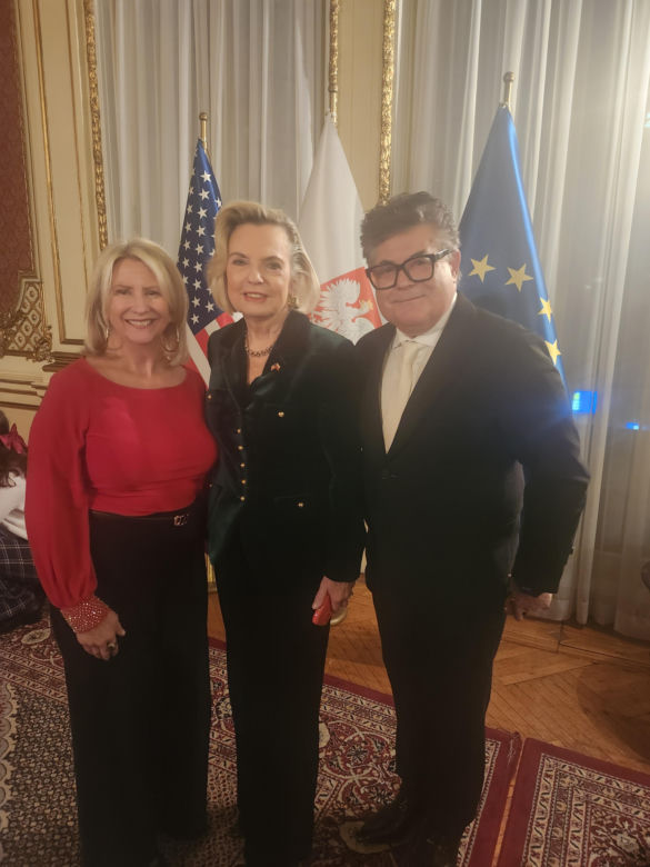 Przyjęcie gwiazdkowe w Konsulacie Generalnym RP w Nowym Jorku 2025