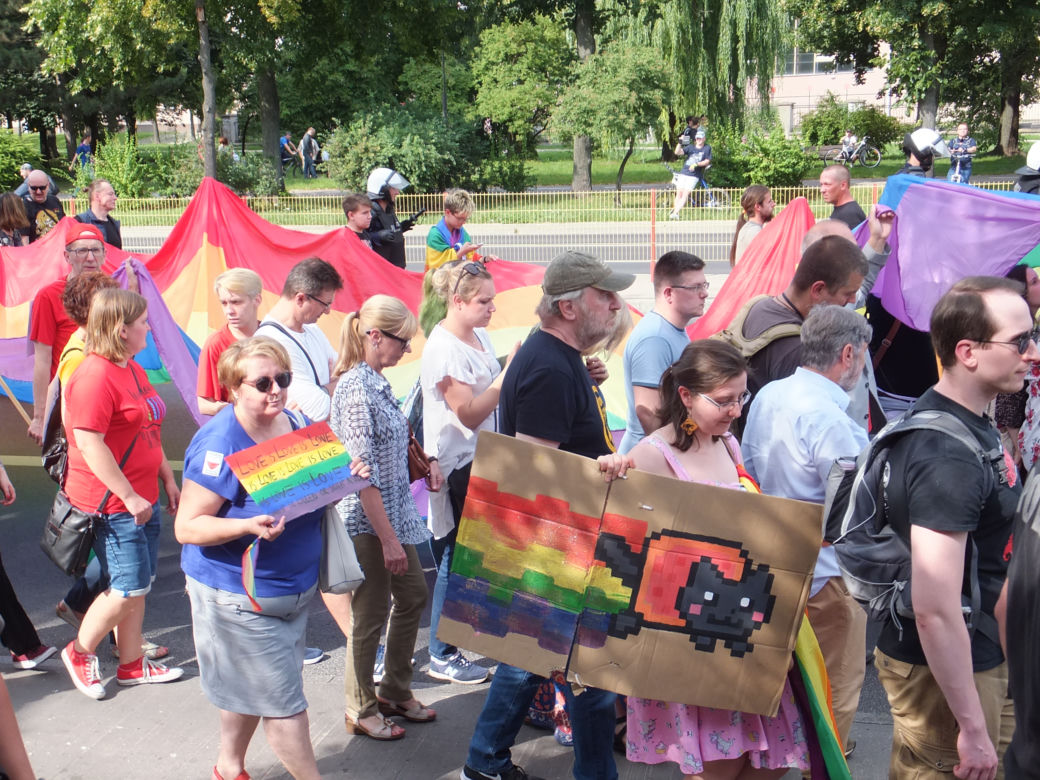 I Marsz Równości w Białymstoku 20.07.2019
