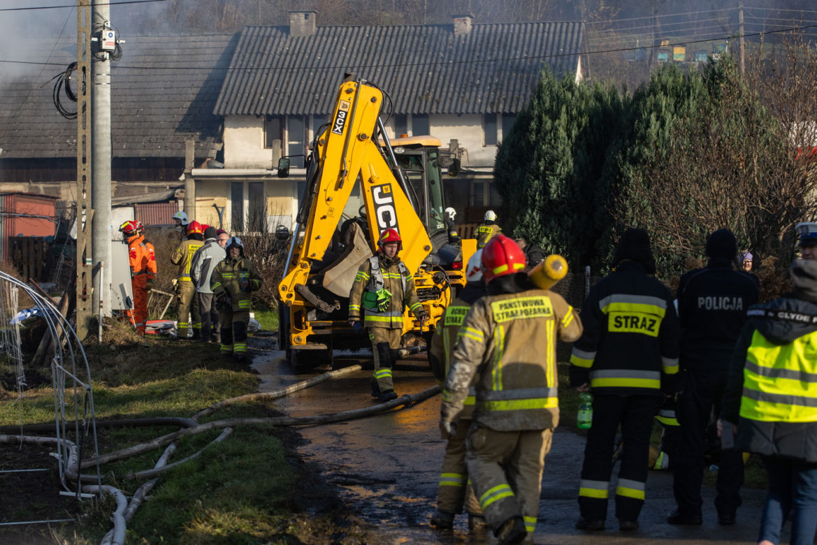 Tragedia w Ustroniu! Wybuch gazu rozsadził dom jednorodzinny