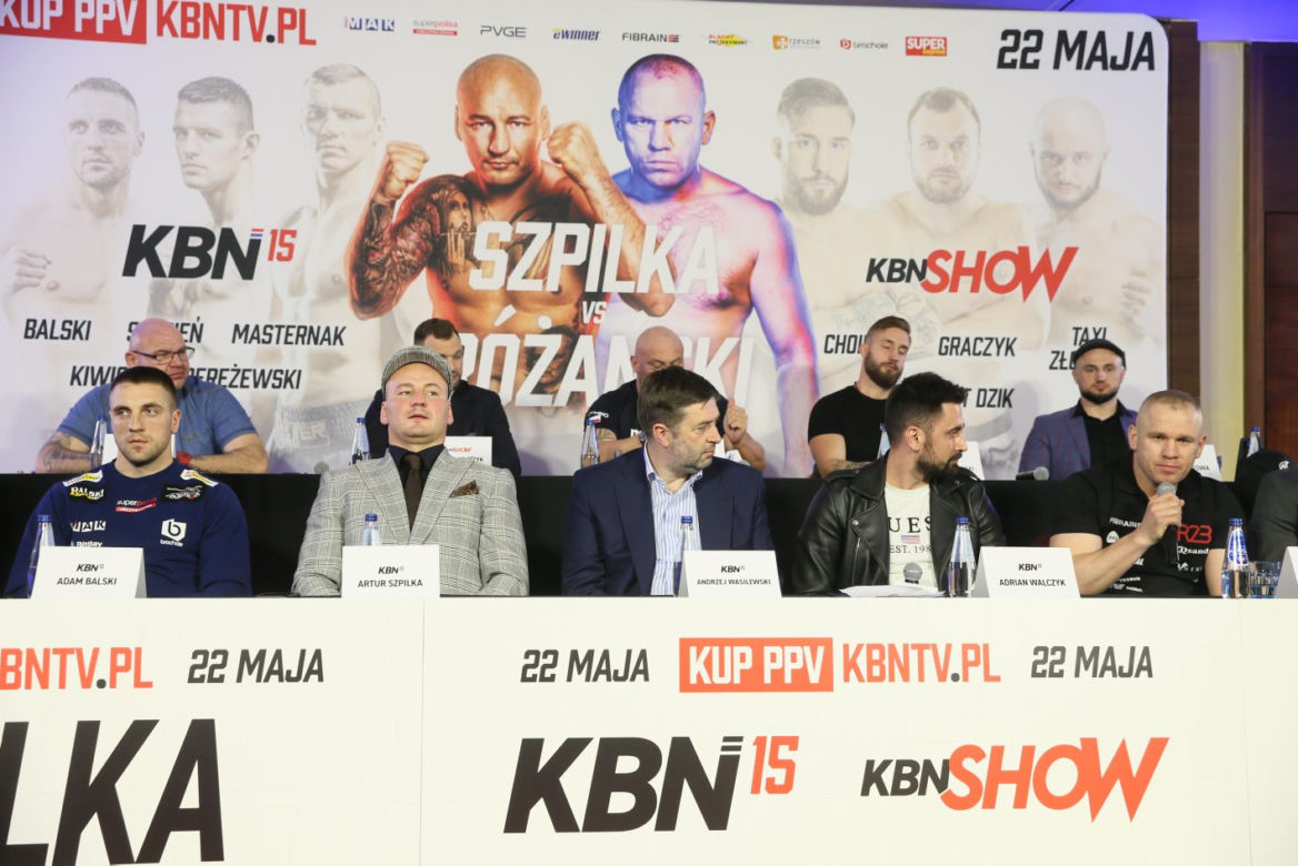 Konferencja przed walką Szpilka - Różański