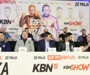 Konferencja przed walką Szpilka - Różański