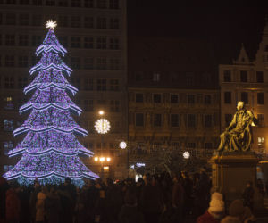 Iluminacja świąteczna we Wrocławiu