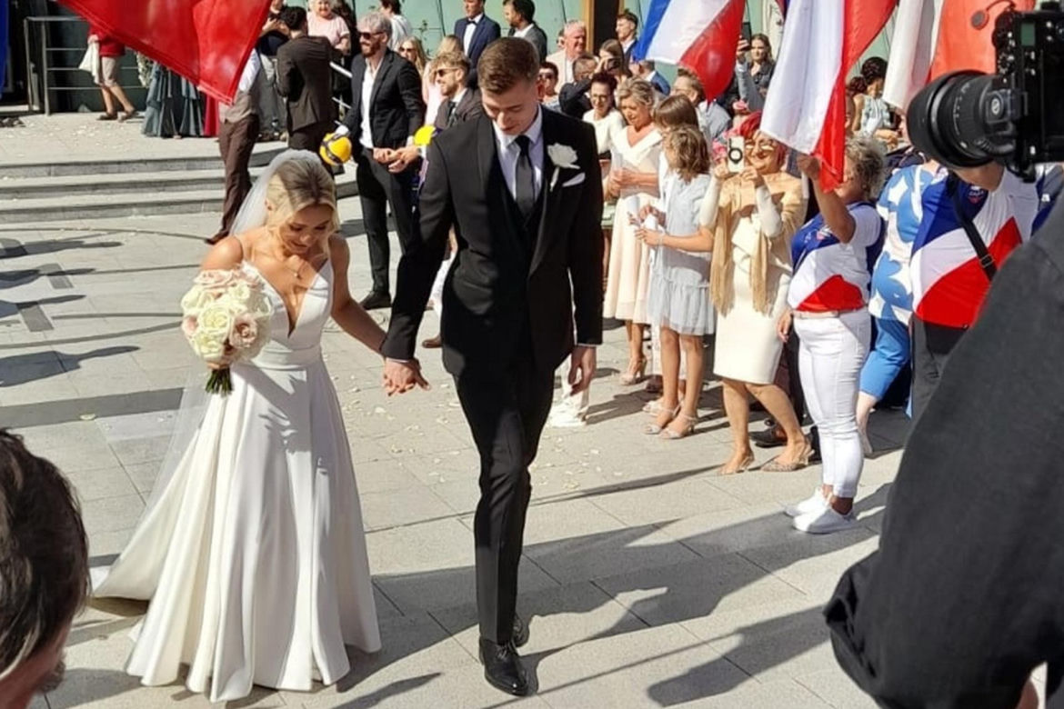 Ślub Kamila Semeniuka i Katarzyny Dybciak
