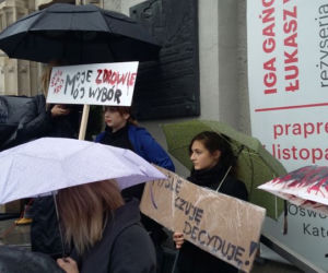 Czarny protest w Katowicach