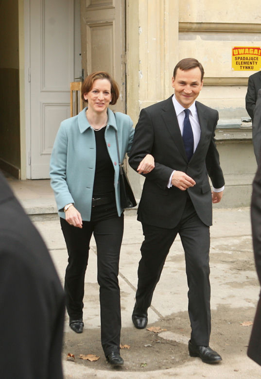Historia miłość Radosława Sikorskiego i Anne Applebaum