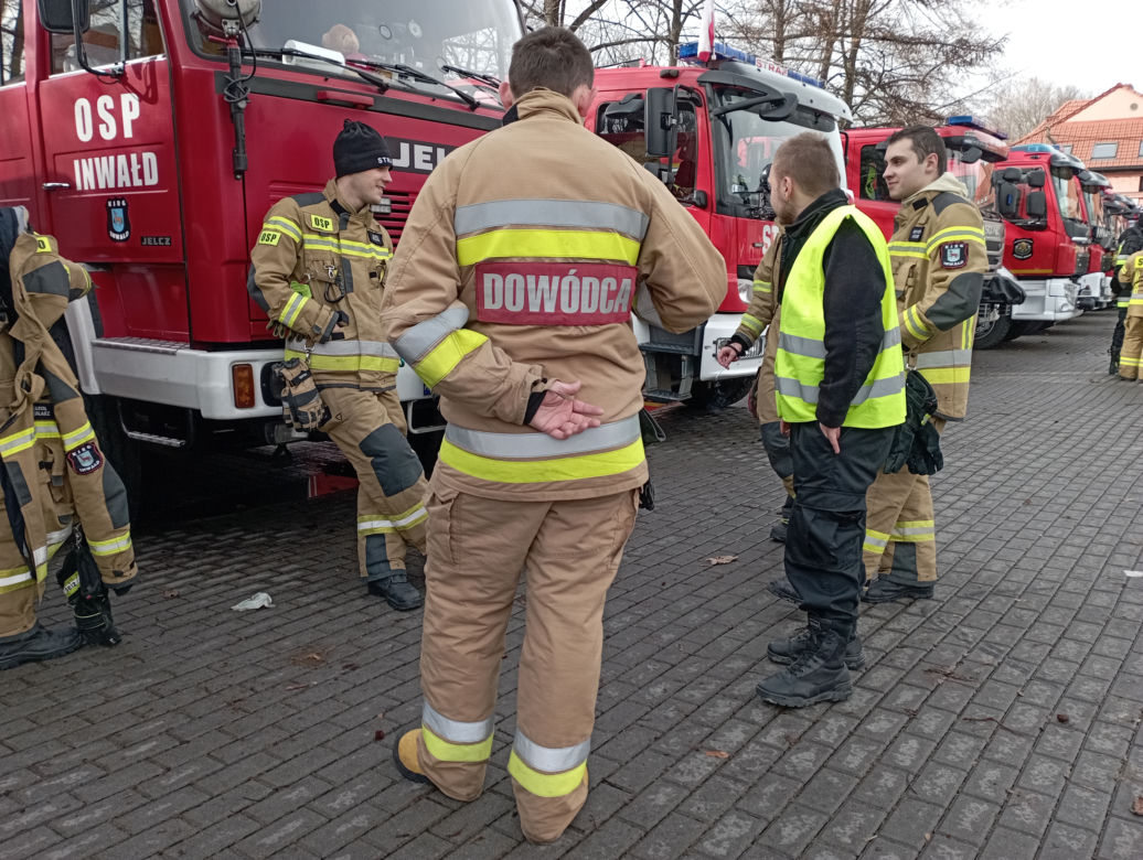 I Manewry Ratowniczo-Gaśnicze w Łodygowicach