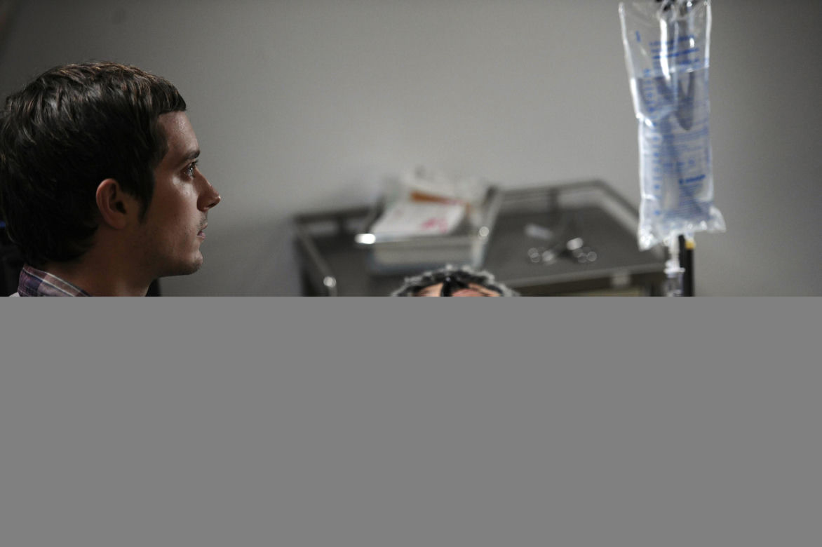 Wilfred. Ryan Newman (Elijah Wood), Wilfred (Jason Gann)