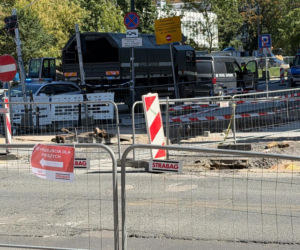 Niewybuch w centrum Warszawy