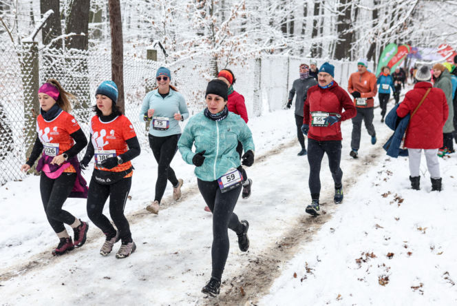 Za nami kolejny bieg z cyklu City Trail w Katowicach w pięknej, zimowej aurze