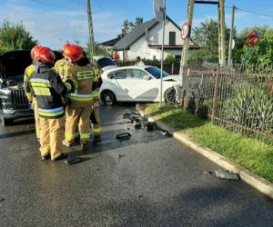Wypadek na ulicy Żytniej w Starachowicach